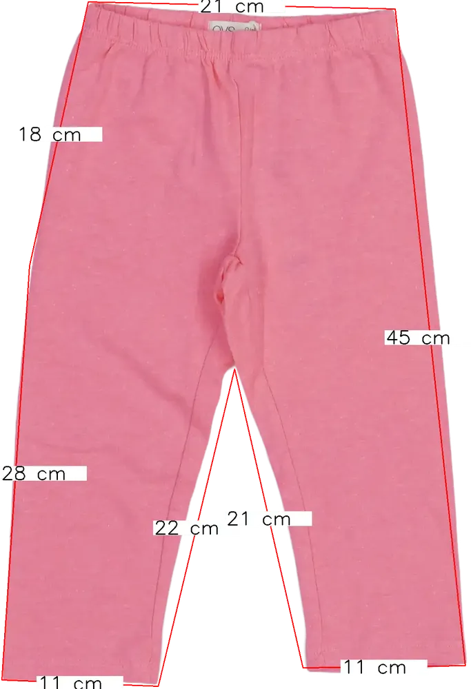 Rózsaszín OVS Leggings EU 110 / UK 5 év / US 5 év/XS