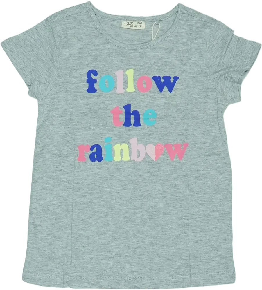 Szürke OVS Póló EU 122 / UK 7 év / US 7 év/M