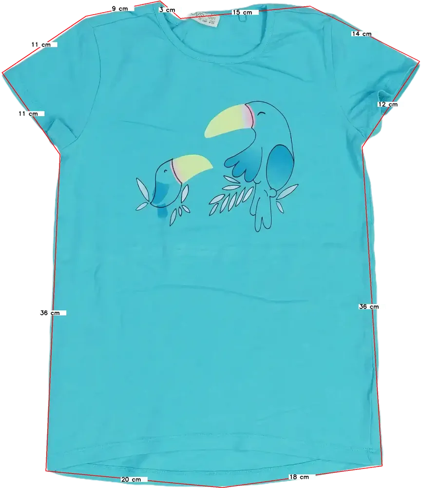 Kék OVS Póló EU 140 / UK 10 év / US 10 év/L