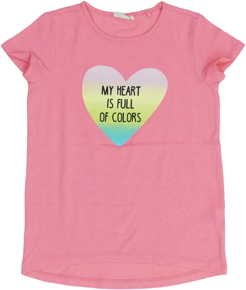 Rózsaszín OVS Póló EU 128 / UK 8 év / US 8 év/M