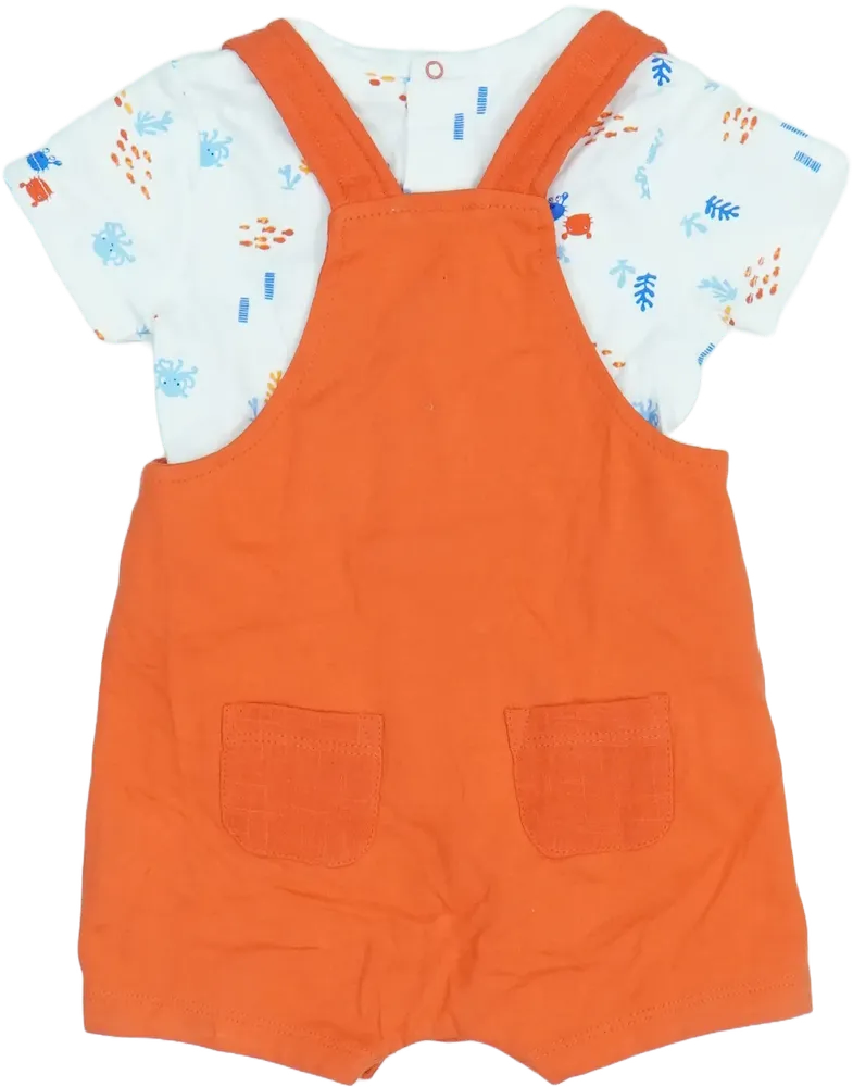 Yellow (Orange) OVS - Fagottino 2-piece set - Top &amp; Bottom EU 74 / UK 6-9 months / US 6-9 months