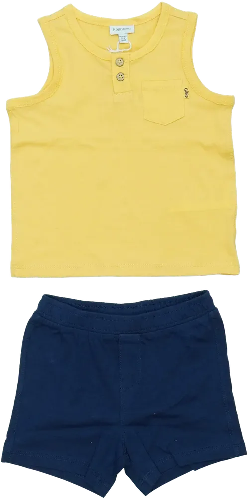 Yellow OVS - Fagottino 2-piece set - Top &amp; Bottom EU 86 / UK 12-18 months / US 18 months