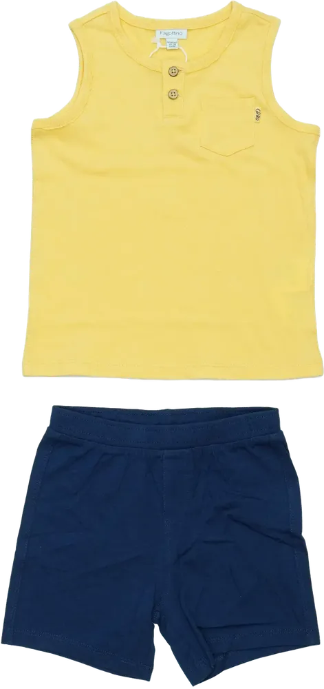 Yellow OVS - Fagottino 2-piece set - Top &amp; Bottom EU 92 / UK 2 years / US 2T