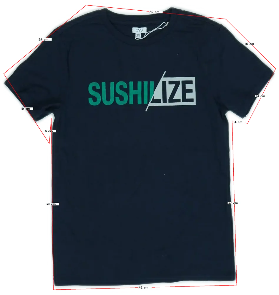 Kék OVS Póló EU 146 / UK 11 év / US 12 év/L