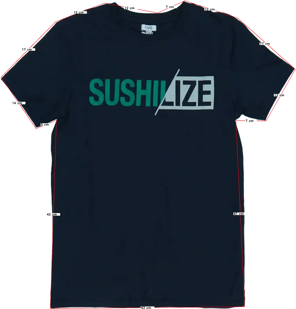 Kék OVS Póló EU 158 / UK 13 év / US 14 év/XL