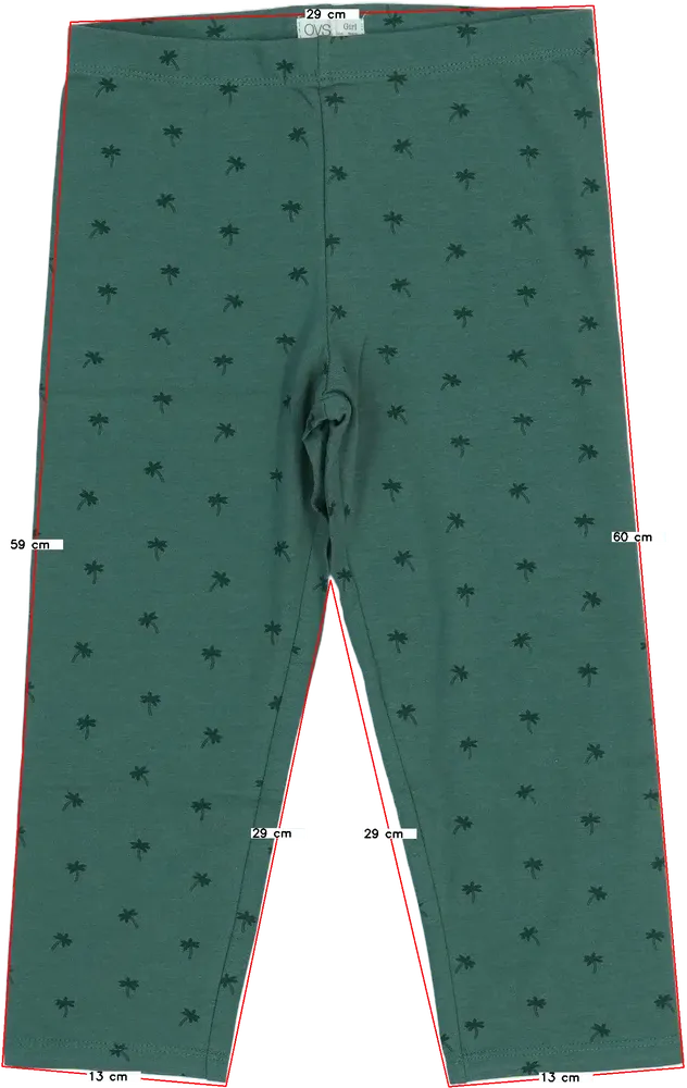 Zöld OVS Leggings EU 152 / UK 12 év / US 12 év/L