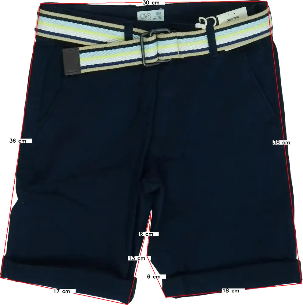 Kék OVS Rövidnadrág EU 128 / UK 8 év / US 8 év/M