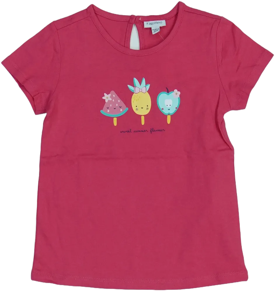 Rózsaszín OVS - Fagottino Póló EU 98 / UK 3 év / US 3T