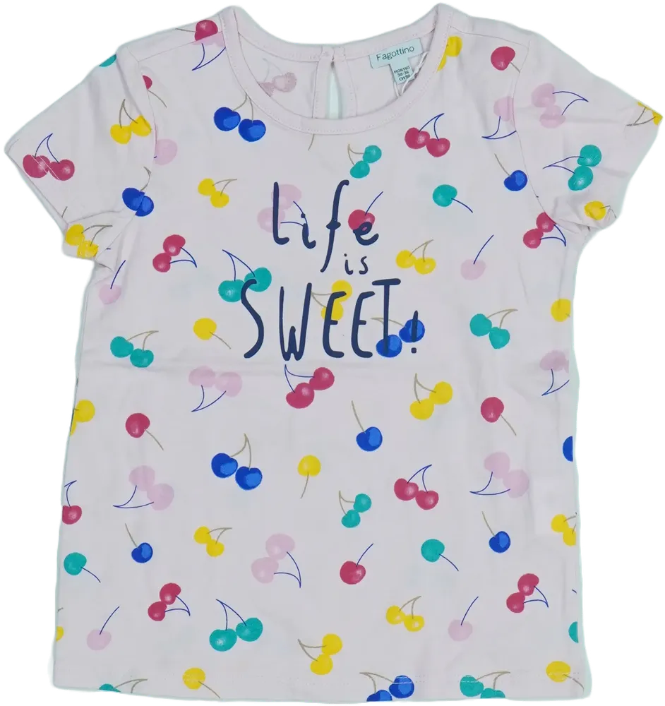 Rózsaszín OVS - Fagottino Póló EU 98 / UK 3 év / US 3T