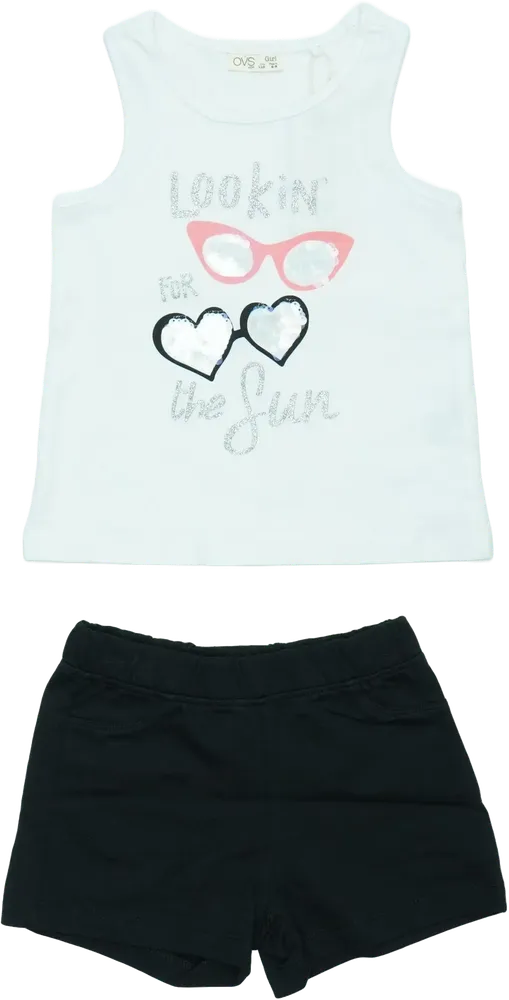 Multicoloured OVS 2-piece set - Top &amp; Bottom EU 110 / UK 5 years / US 5 years/XS