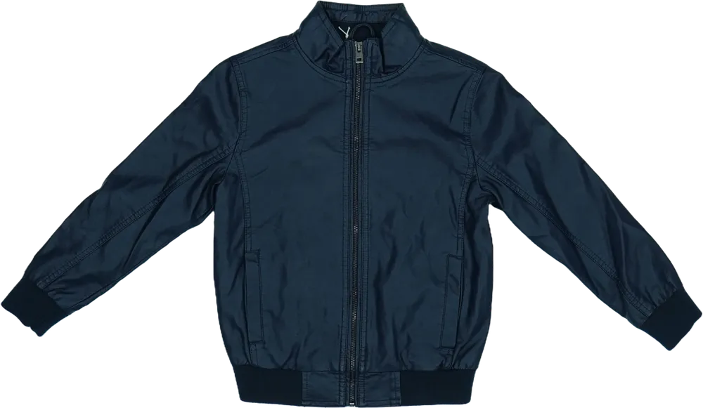 Kék OVS Bőrkabát EU 122 / UK 7 év / US 7 év/M