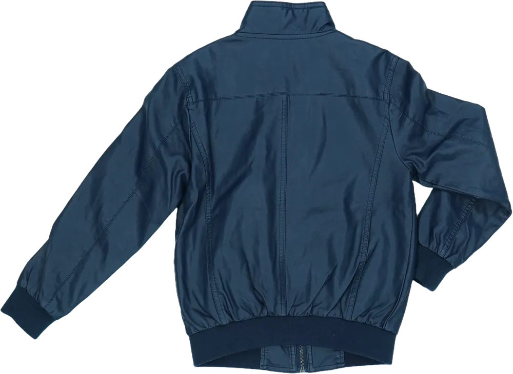 Kék OVS Bőrkabát EU 140 / UK 10 év / US 10 év/L