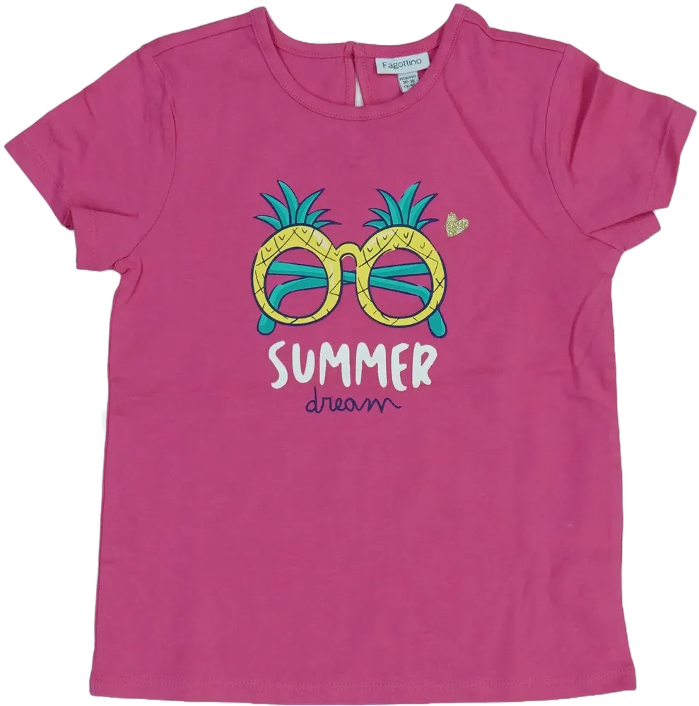 Rózsaszín OVS - Fagottino Póló EU 98 / UK 3 év / US 3T