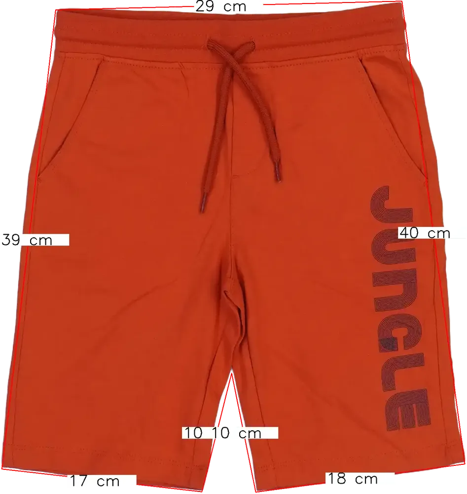 Piros OVS Rövidnadrág EU 116 / UK 6 év / US 6 év/S