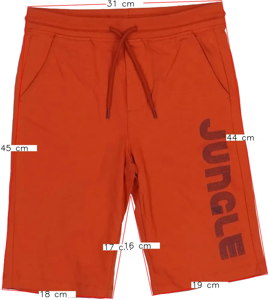Piros OVS Rövidnadrág EU 128 / UK 8 év / US 8 év/M