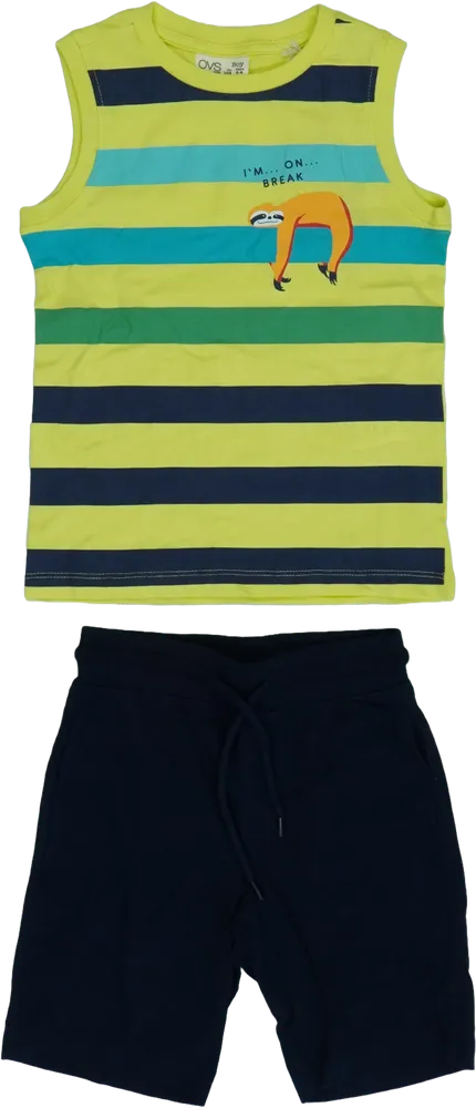 Sárga OVS 2 részes szett - Felsőruházat és nadrág EU 104 / UK 4 év / US 4T/XS
