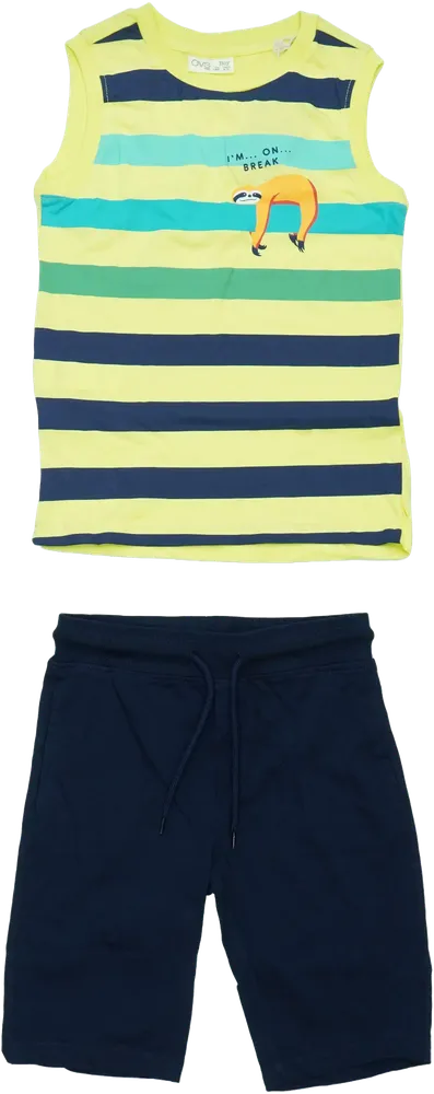 Yellow OVS 2-piece set - Top &amp; Bottom EU 122 / UK 7 years / US 7 years/M