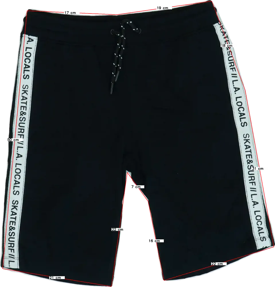 Fekete OVS Rövidnadrág EU 152 / UK 12 év / US 12 év/L