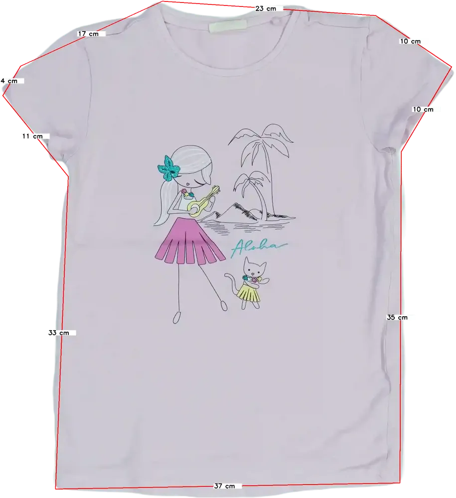 Rózsaszín OVS Póló EU 140 / UK 10 év / US 10 év/L