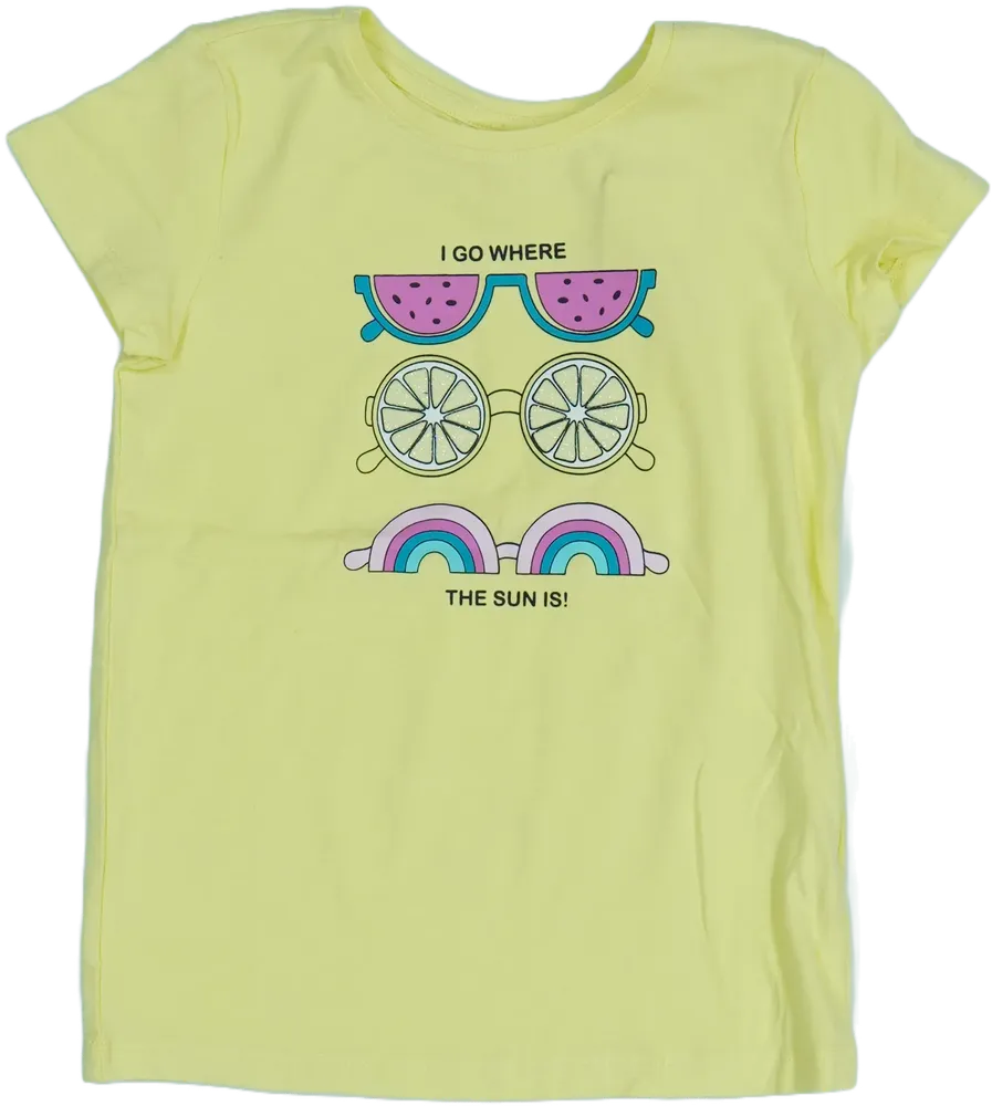 Sárga OVS Póló EU 122 / UK 7 év / US 7 év/M