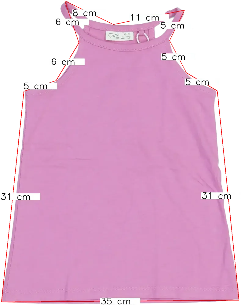Rózsaszín OVS Póló EU 110 / UK 5 év / US 5 év/XS