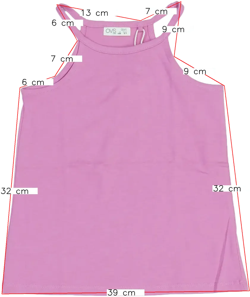 Rózsaszín OVS Póló EU 122 / UK 7 év / US 7 év/M