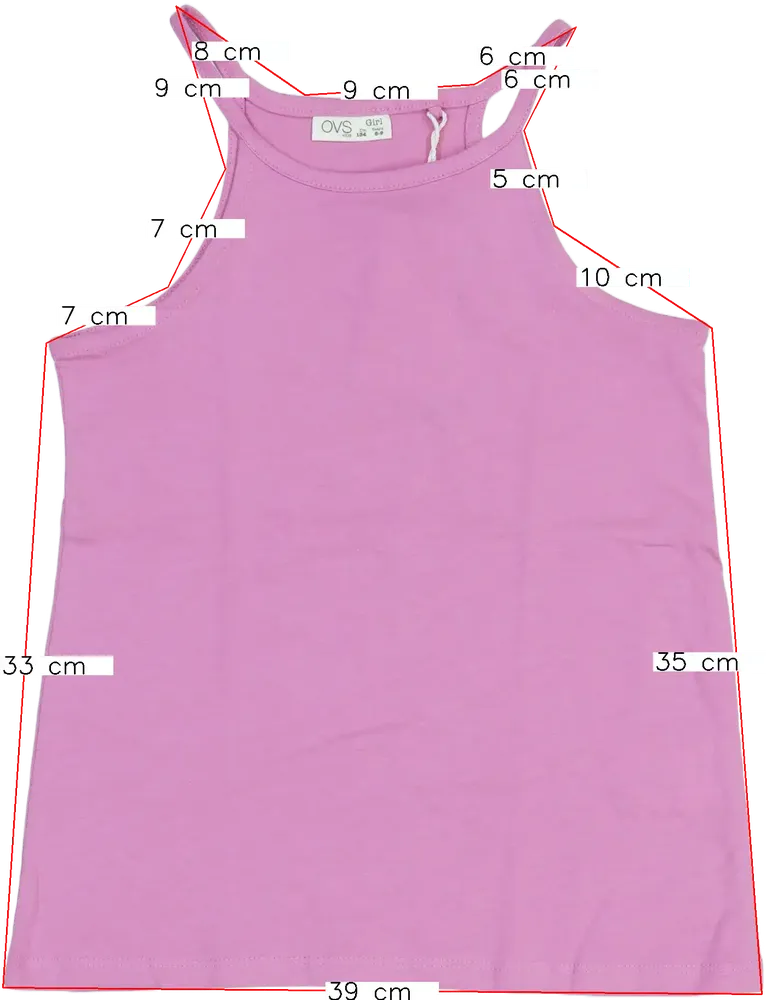 Rózsaszín OVS Póló EU 134 / UK 9 év / US 9 év/L
