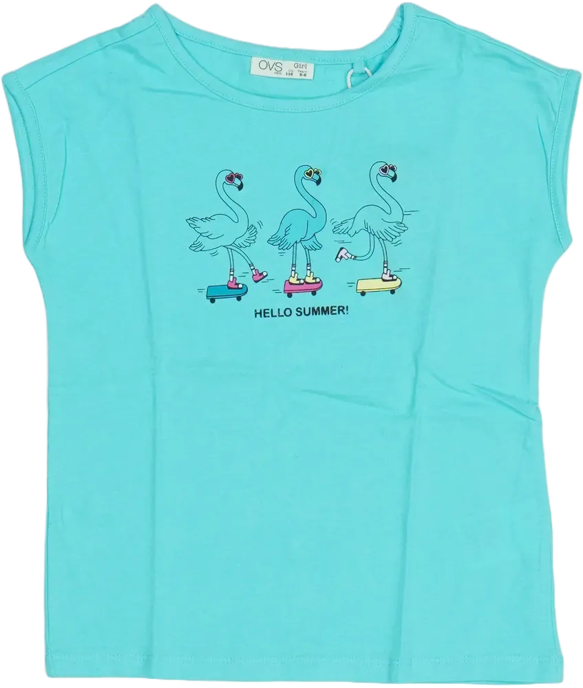 Kék OVS Póló EU 116 / UK 6 év / US 6 év/S