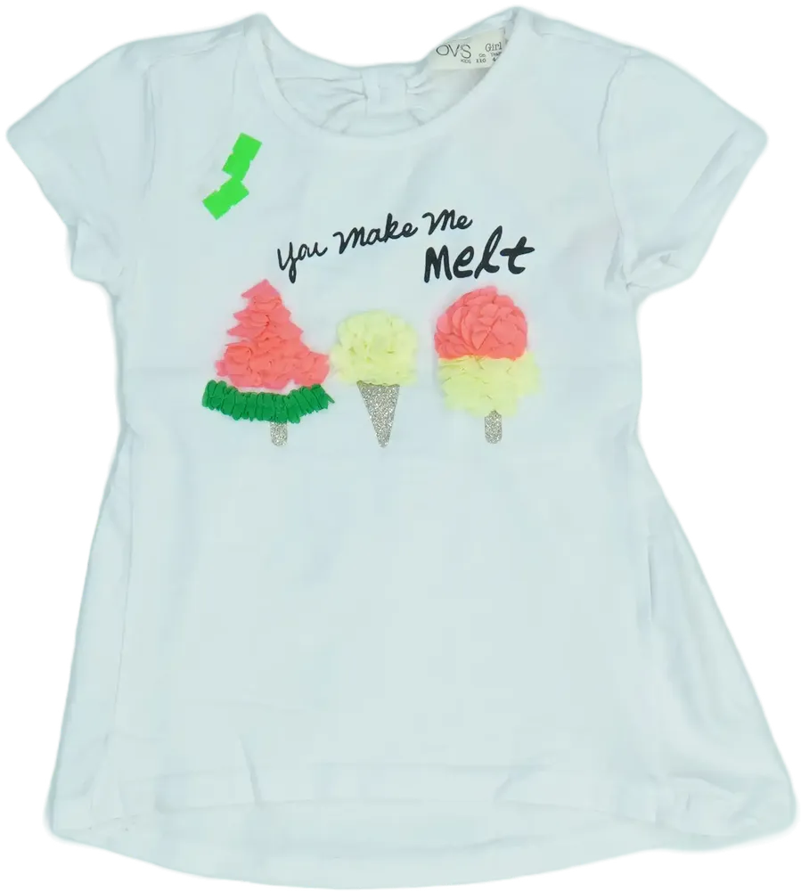 Fehér OVS Tunika EU 110 / UK 5 év / US 5 év/XS