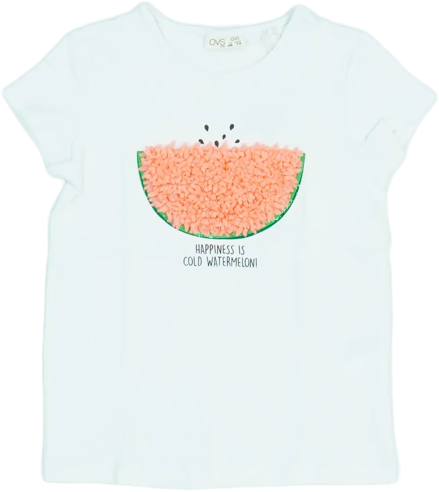 Fehér OVS Póló EU 128 / UK 8 év / US 8 év/M