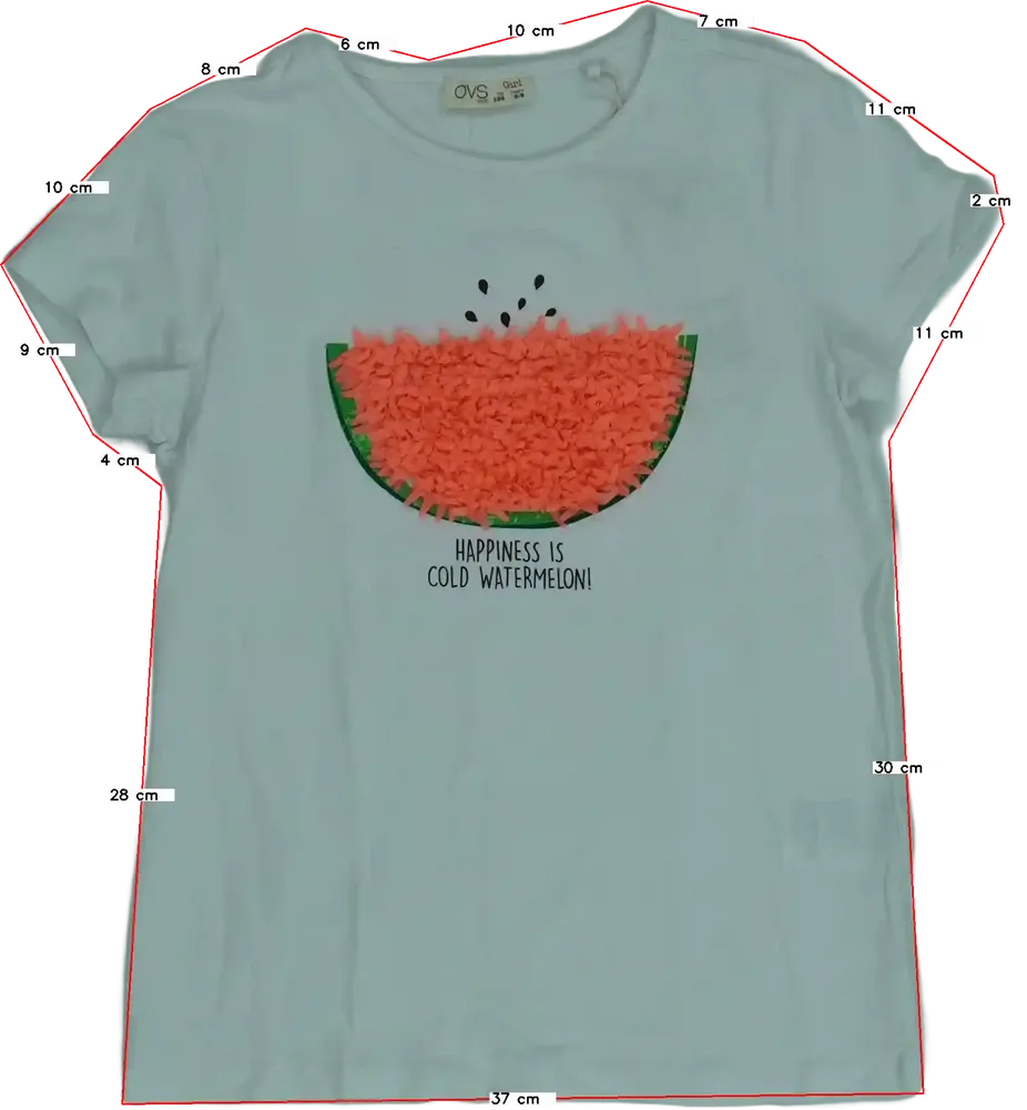 Fehér OVS Póló EU 134 / UK 9 év / US 9 év/L