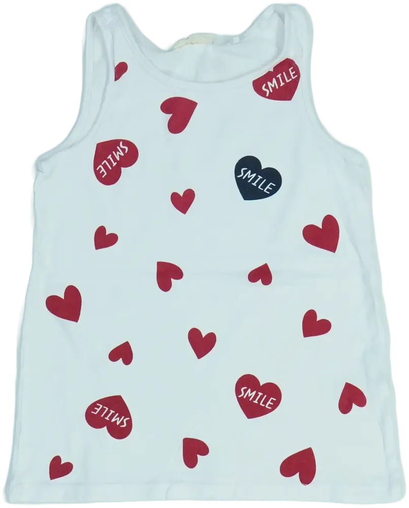 White OVS Tank top EU 128 / UK 8 years / US 8 years/M