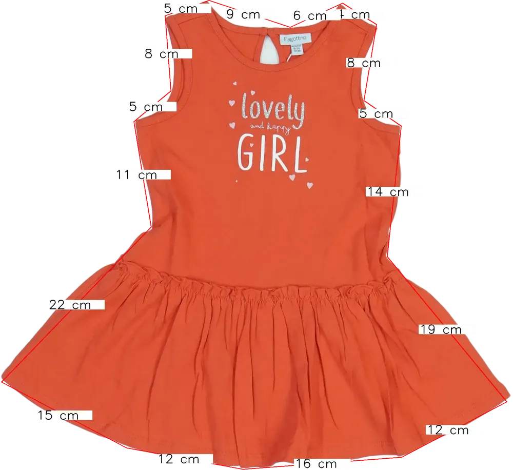 Piros OVS - Fagottino Ruha EU 92 / UK 2 év / US 2T