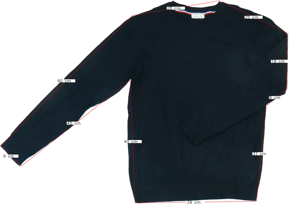 Fekete OVS Pulóver EU 164 / UK 14 év / US 14 év/XL