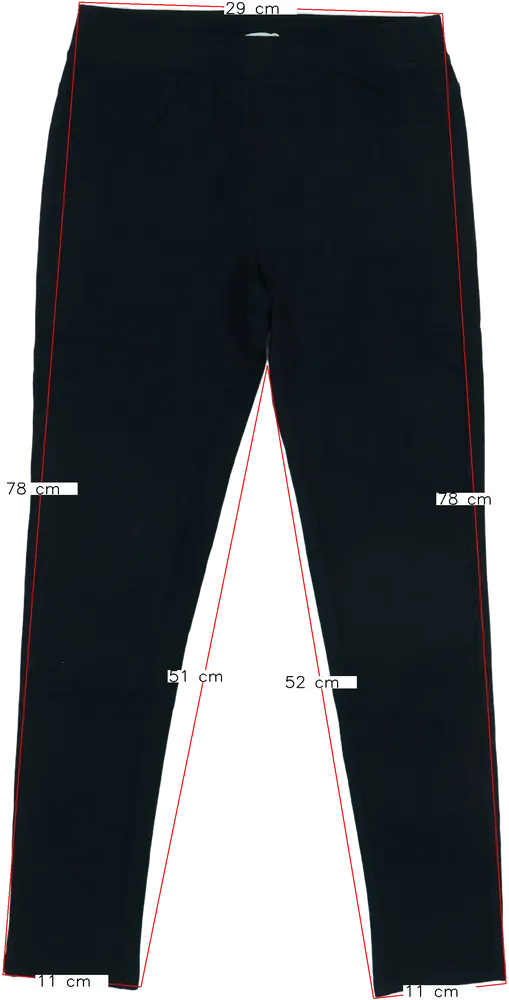 Fekete OVS Leggings EU 140 / UK 10 év / US 10 év/L