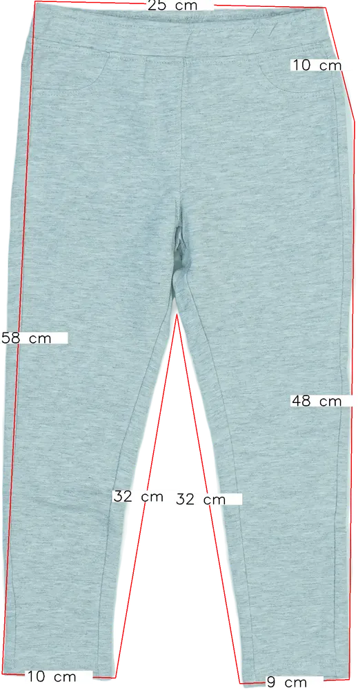 Szürke OVS Leggings EU 110 / UK 5 év / US 5 év/XS