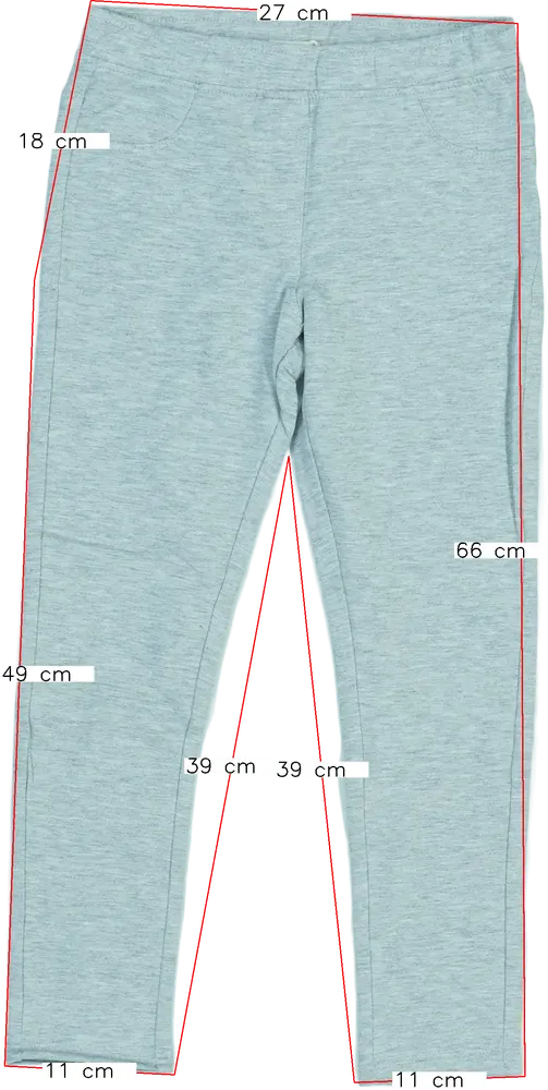 Szürke OVS Leggings EU 128 / UK 8 év / US 8 év/M