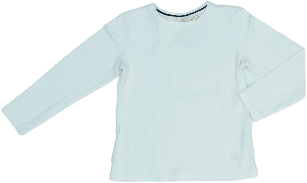 Fehér OVS Hosszú ujjú felső EU 116 / UK 6 év / US 6 év/S