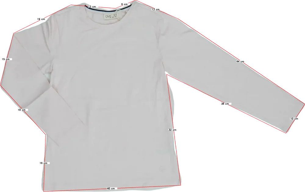 Rózsaszín OVS Hosszú ujjú felső EU 128 / UK 8 év / US 8 év/M