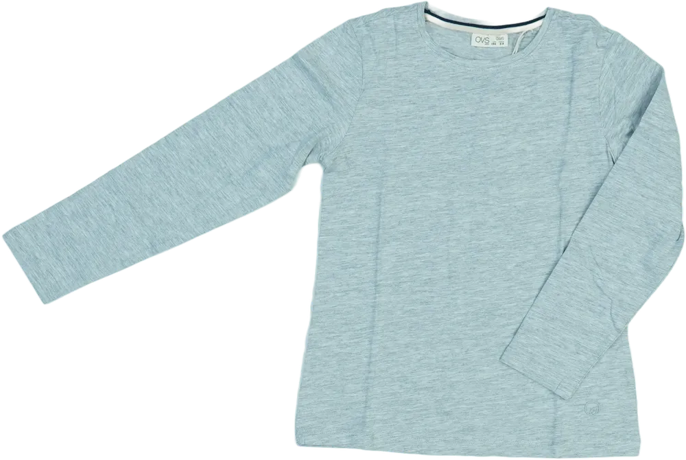 Szürke OVS Hosszú ujjú felső EU 134 / UK 9 év / US 9 év/L