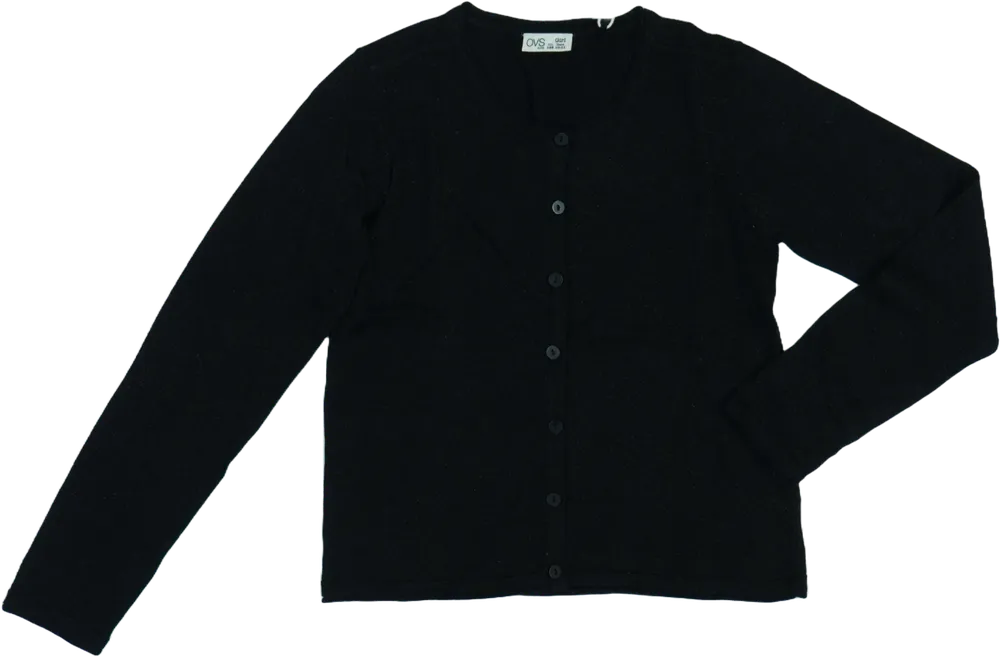 Fekete OVS Kardigán EU 146 / UK 11 év / US 12 év/L