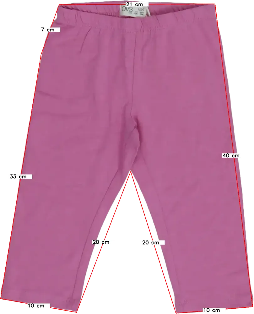 Rózsaszín OVS Leggings EU 104 / UK 4 év / US 4T/XS
