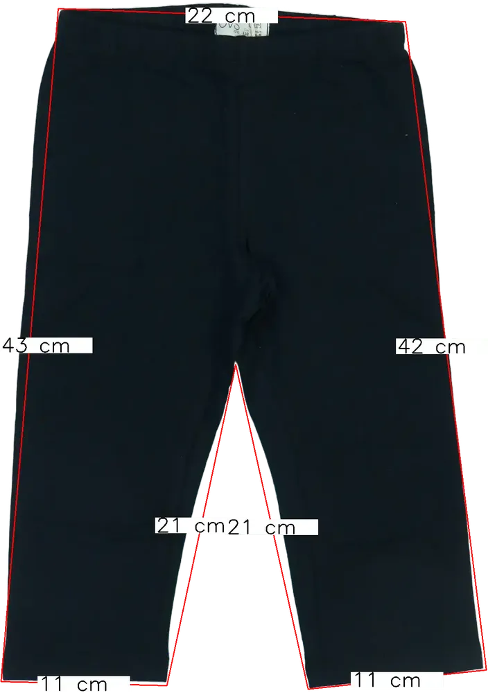 Fekete OVS Leggings EU 110 / UK 5 év / US 5 év/XS