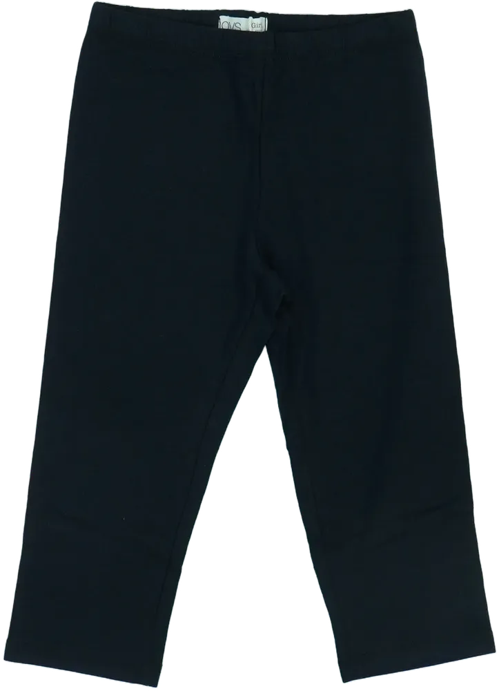 Fekete OVS Leggings EU 116 / UK 6 év / US 6 év/S