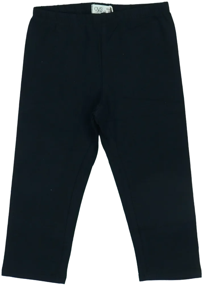 Fekete OVS Leggings EU 128 / UK 8 év / US 8 év/M