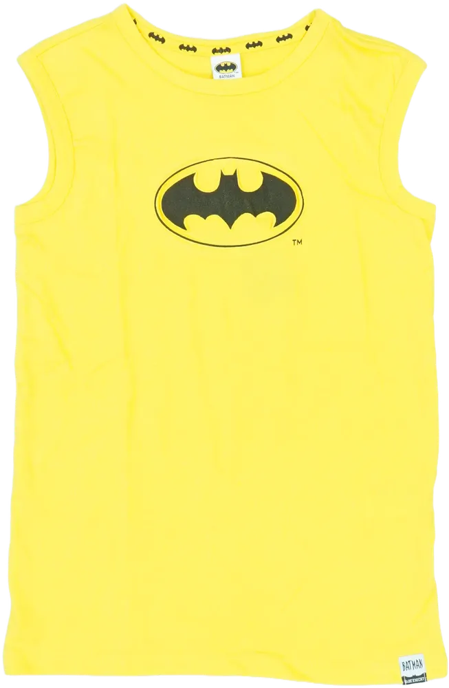 Sárga Batman Fiú / Férfi atléta EU 140 / UK 10 év / US 10 év/L