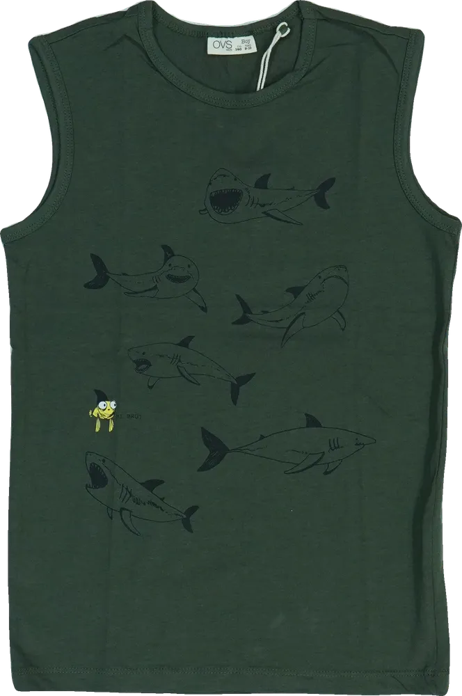 Zöld OVS Fiú / Férfi atléta EU 140 / UK 10 év / US 10 év/L