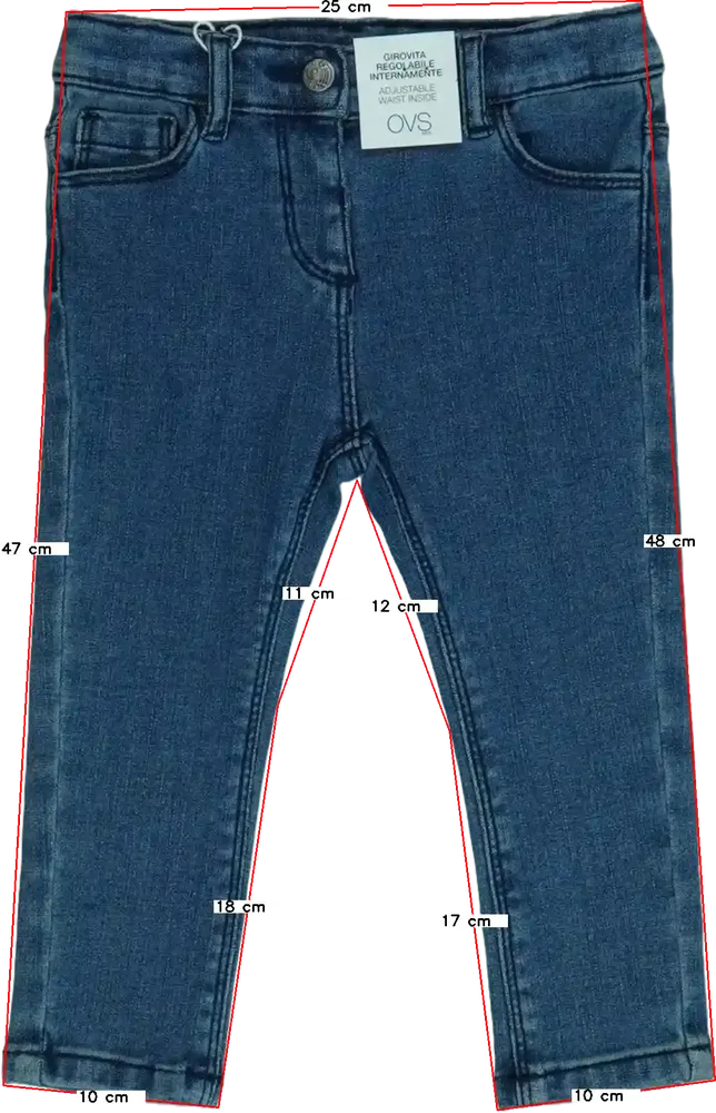 Kék OVS - Fagottino Farmernadrág EU 86 / UK 12-18 hónap / US 18 hónap