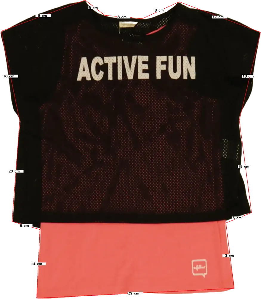 Multicoloured OVS 2-piece set - Top EU 146 / UK 11 years / US 12 years/L