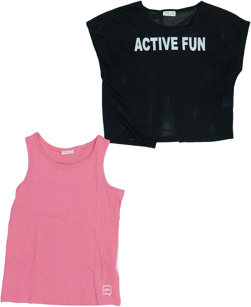 Multicoloured OVS 2-piece set - Top EU 152 / UK 12 years / US 12 years/L